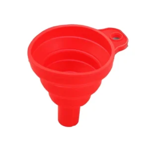Foldable Silicone Car Funnel for Oil and Fluid Transfer